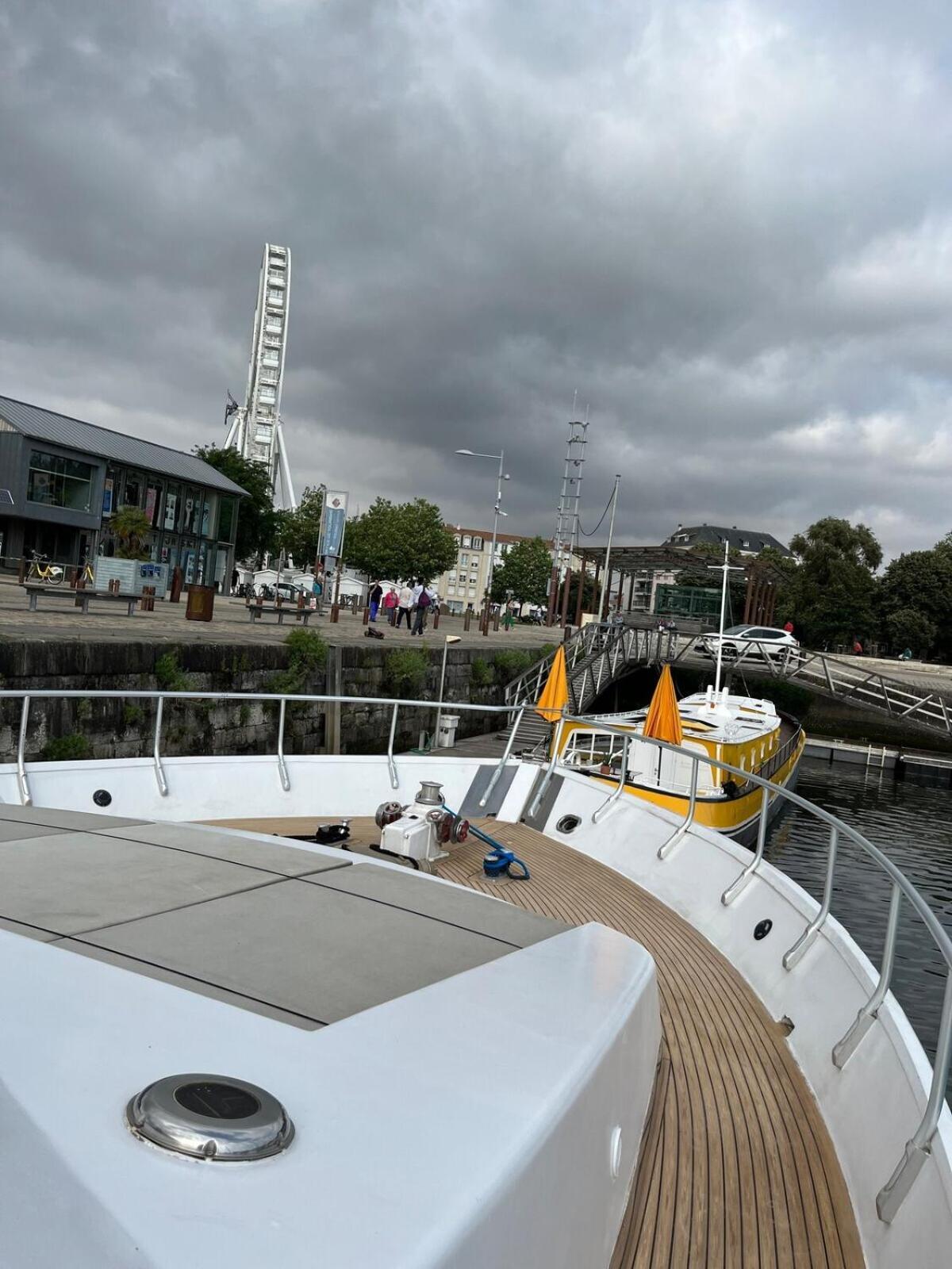 Yacht Aquamarina Vieux Port La Rochelle Hotel La Rochelle  Exterior foto